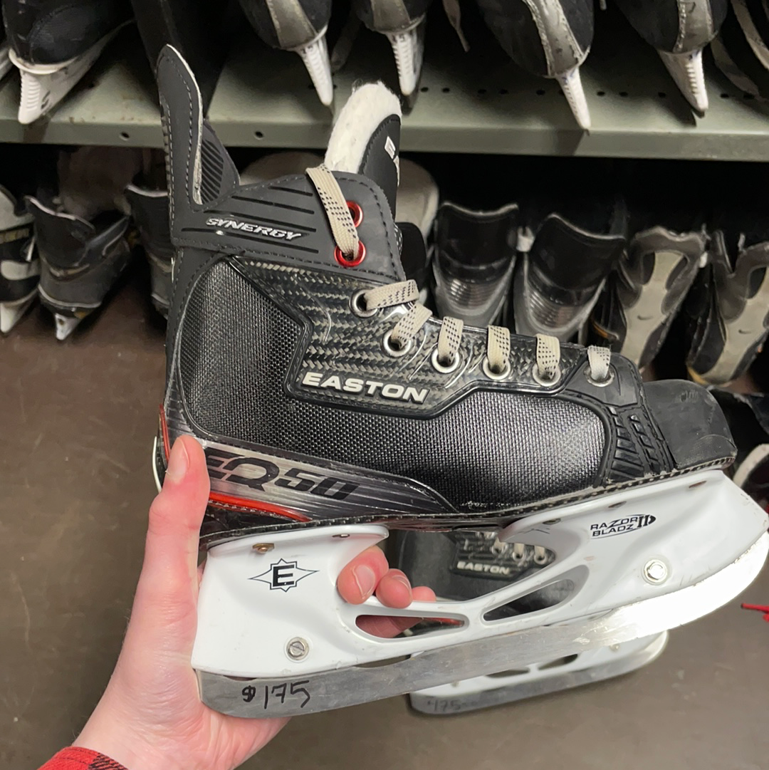 Used Easton Synergy EQ50 2D Skates – Crow's Sports