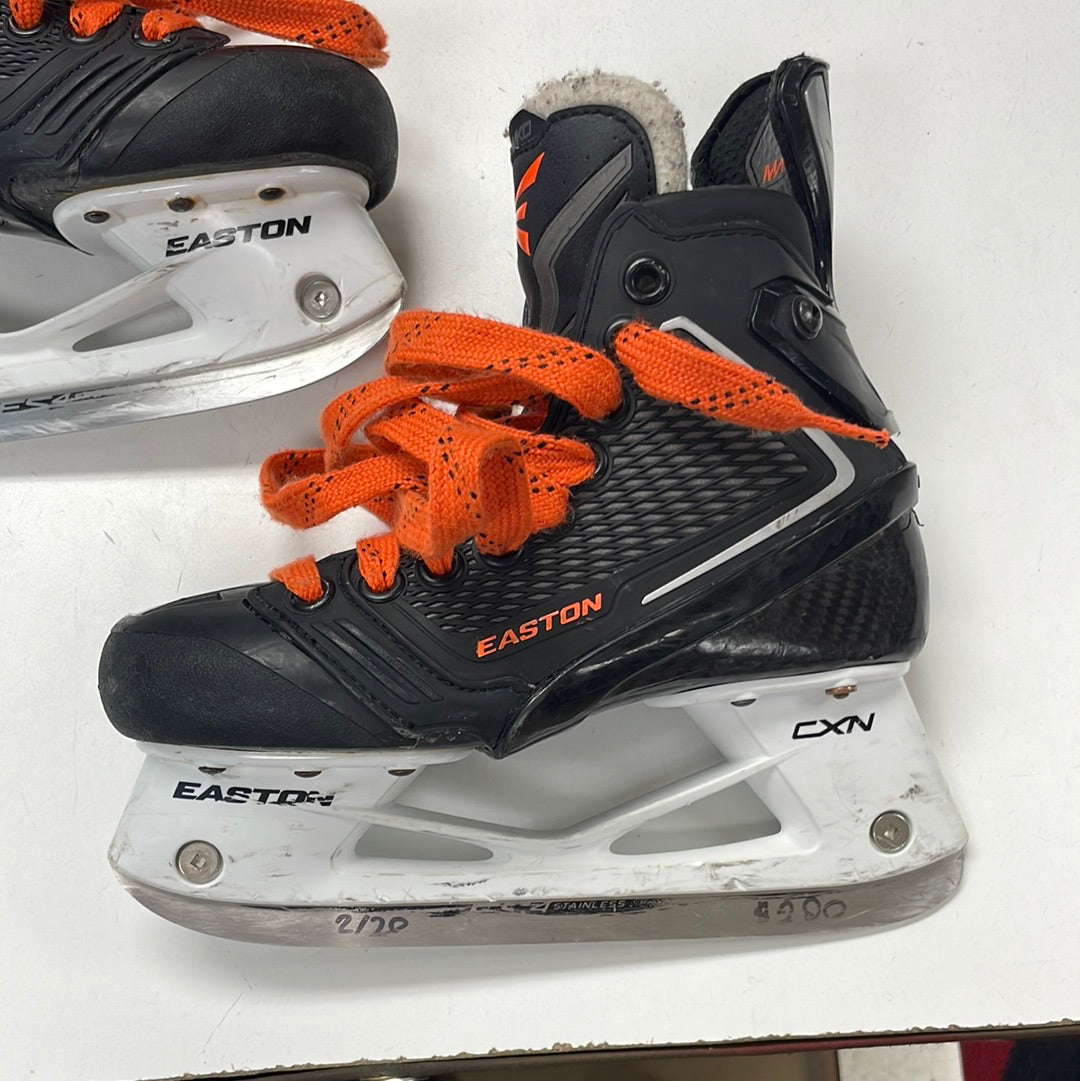 EASTON MAKO ICE hockey skates $114.99 - PicClick