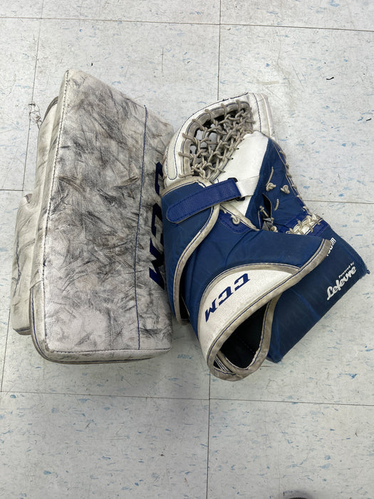 Used CCM Retro Flex 450 Blocker and Catcher Set