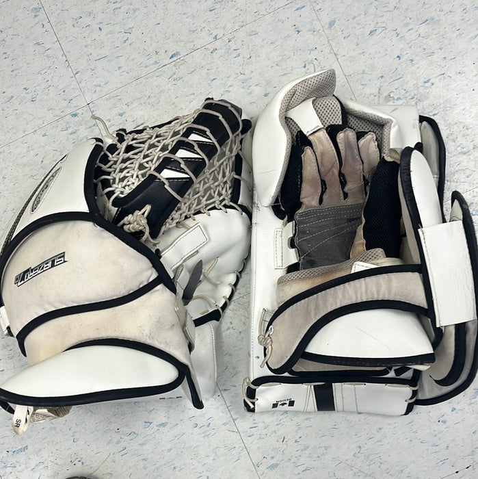 Used Brian’s Subzero 7.0 Senior Catcher Blocker Set