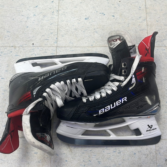 DEMO Bauer Vapor X5 Pro Size 9 Fit 1 Player Skates w/ Fly TI Steel