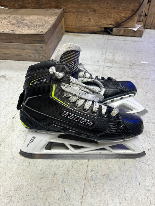 Used Bauer Elite Size 9.5 Fit 1 Goal Skates