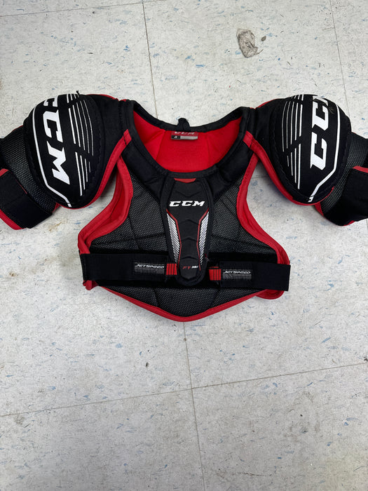 Used CCM Jetspeed FT350 Junior Small Shoulder Pads