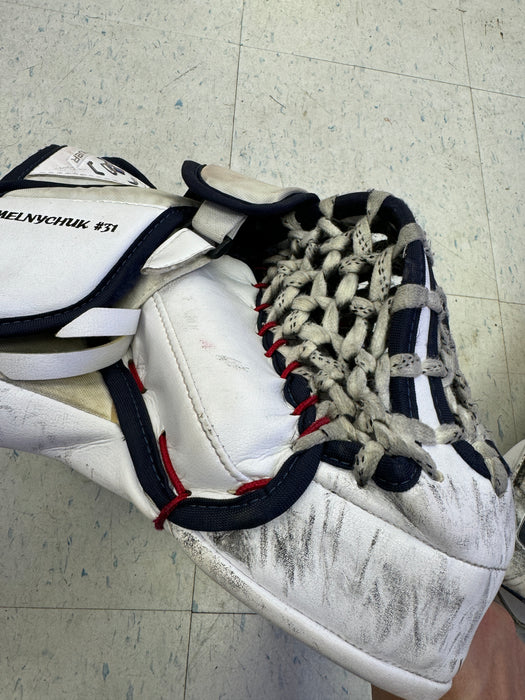 Used Bauer Supreme Mach Catcher Blocker Set Senior