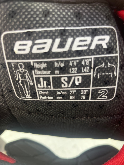 Used Bauer NSX Junior Small Shoulder Pads