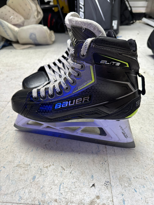 Used Bauer Elite 7.5 Fit 2 Goalie Skates