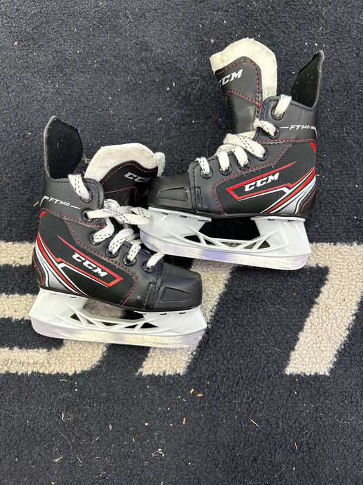 Used CCM Jetspeed Ft340 8Y Youth Player Skates