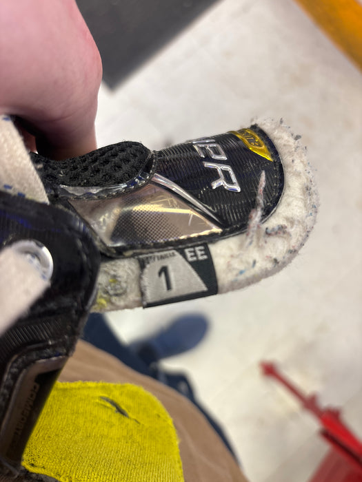 Used Bauer Supreme 3s Size 1.0EE Skates