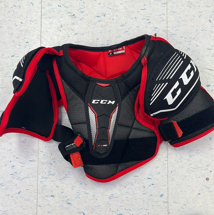 Used CCM JetSpeed FT350 Junior Small Shoulder Pads