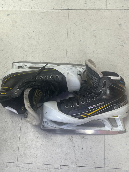 Used Bauer Supreme Total One NXG Size 8.5 Goal Skates