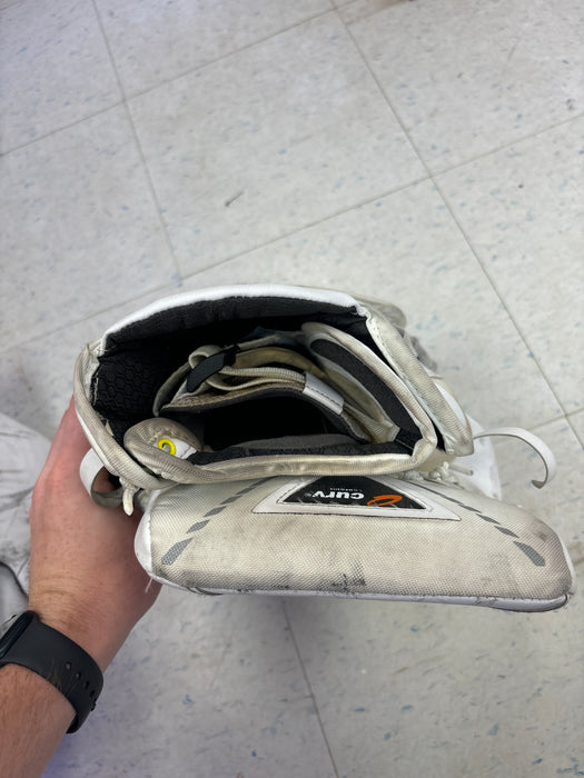 Used Bauer Vapor 3x Intermediate Catcher and Blocker Set