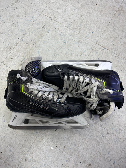 Used Bauer Elite Size 9.5 Fit 1 Goal Skates