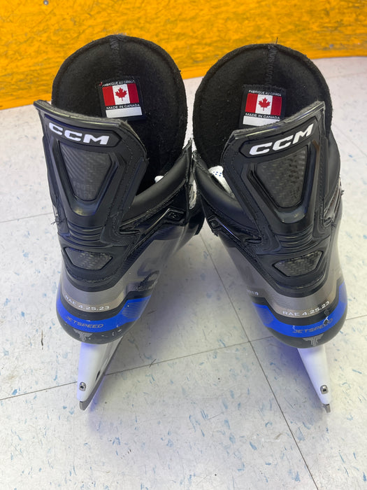 Used CCM JetSpeed FT6 Pro Maple Leafs Pro Stock - J.Tavares - Size 9.75 Skates