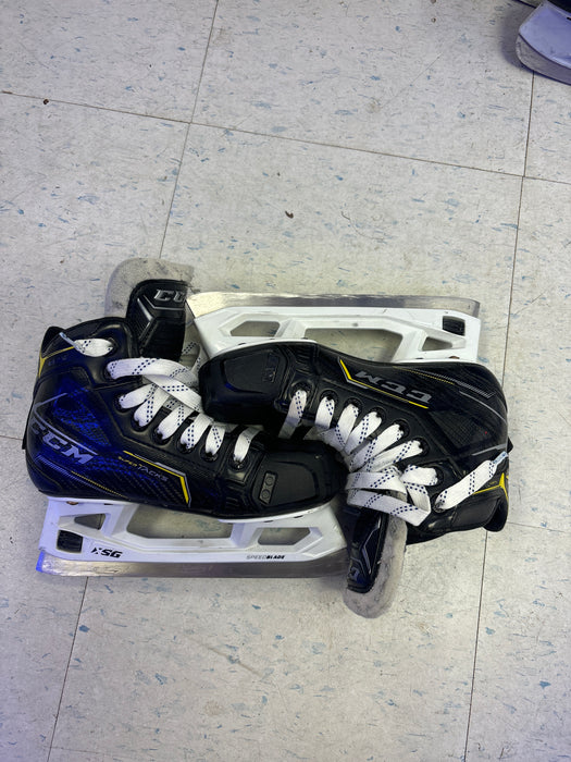 Used CCM SuperTacks Size 1.5D Goal Skates