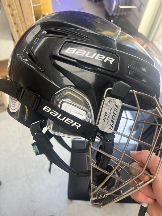 Used Bauer Re-Akt 75 Medium Helmet *CERTIFIED*