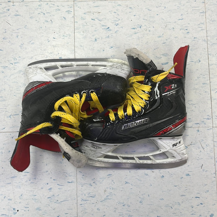 Used Bauer Vapor X2.5 Size 1 Player Skates