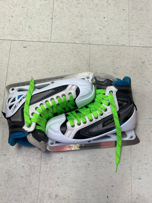 Used Bauer Reactor 7000 Size 9.5 Goal Skates