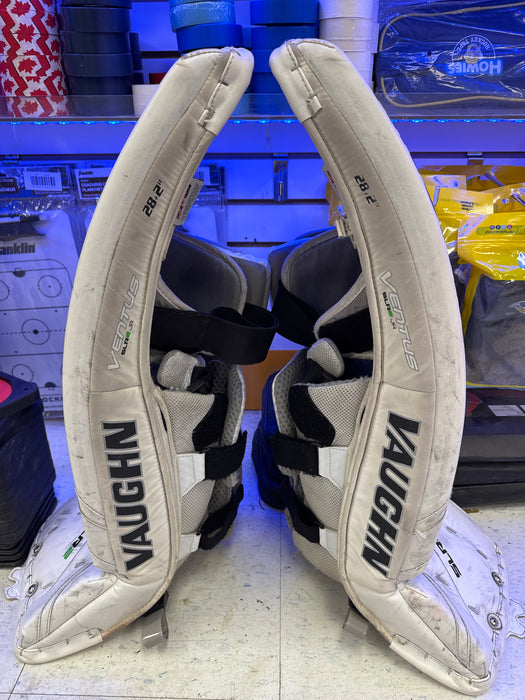 Used Vaughn SLR2 28+2” Goalie Leg Pads