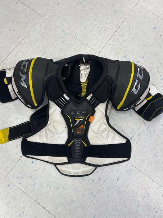 Used CCM SuperTacks Junior Shoulder Pads