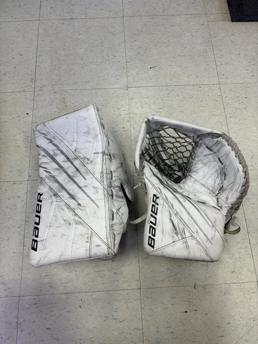 Used Bauer Vapor 3x Intermediate Catcher and Blocker Set