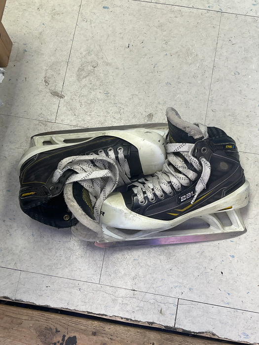 Used Bauer Supreme One.9 Size 7 Goal Skates