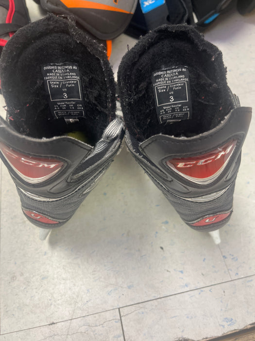 Used CCM U+10 Size 3E Skates