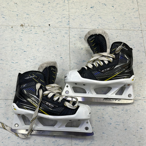 Used CCM Tacks 4092 3D Goalie Skates