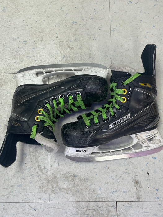 Used Bauer Supreme 160 Size 13 Youth Skates