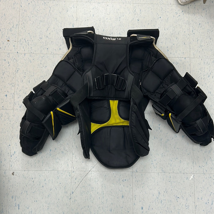 Used CCM Axis 1.9 Intermediate Large Goalie Chest Protector