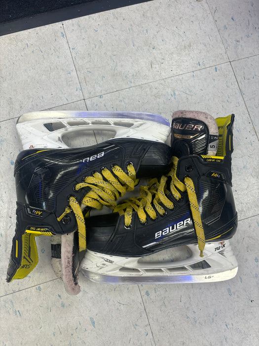 Used Bauer Supreme M4 Size 5.0 Fit 2 Skates