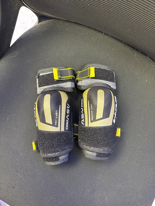 Used CCM Super Tacks AS-V Pro Youth Large Elbow Pads