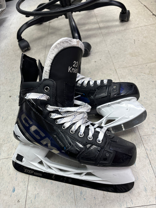 Used CCM JetSpeed FT6 Pro Size 9.5 Matthew Knies Pro Stock Skates