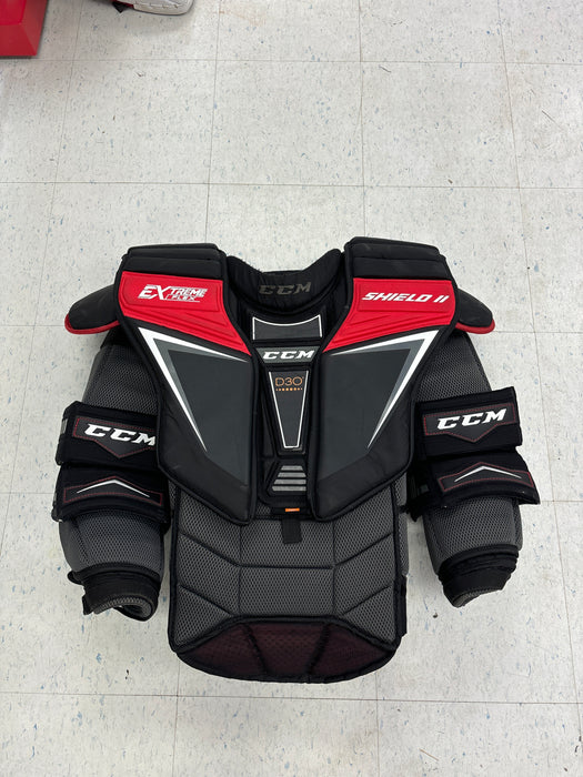 Used CCM Extreme Flex Shield 2 Senior Extra Large Chest Protector