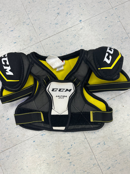 Used CCM Ultra 2.0 Youth Shoulder Pads