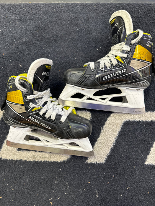 Used Bauer 3S 1D Goalie Skates