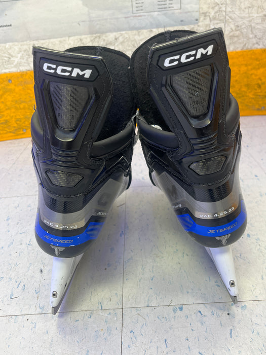 Used CCM JetSpeed FT6 Pro Maple Leafs Pro Stock - John Tavares - Size 9.75 Skates