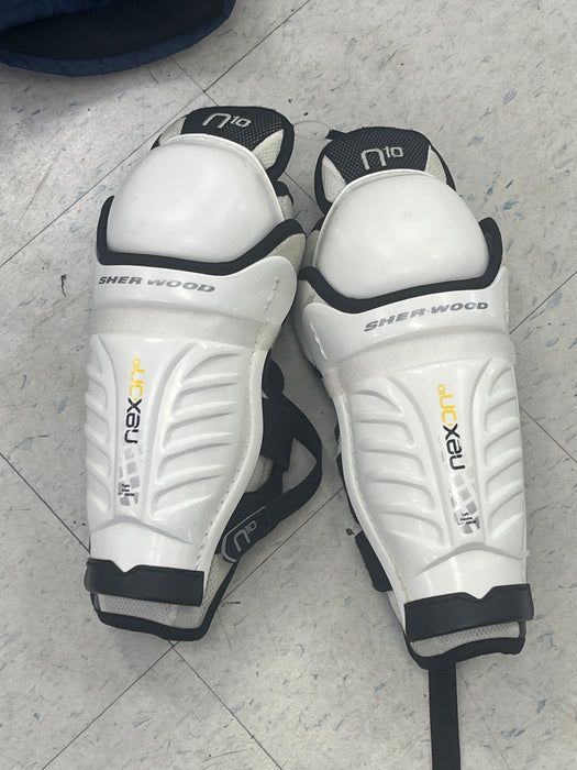 Used Sherwood n10 11" Shin Pads