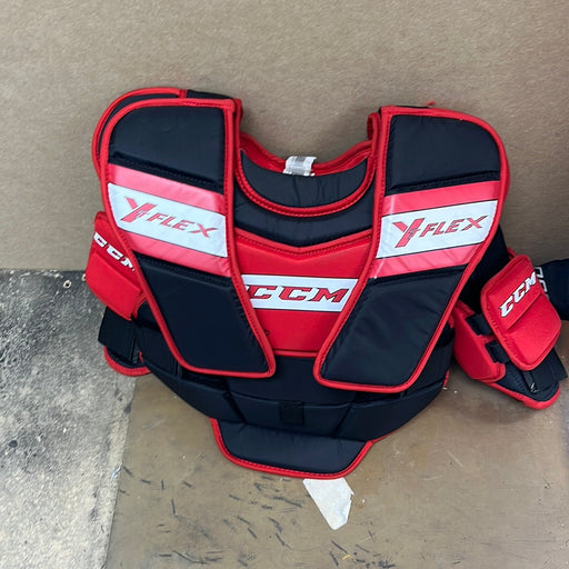 Used CCM YtFlex Youth Large Goal Chest Protector