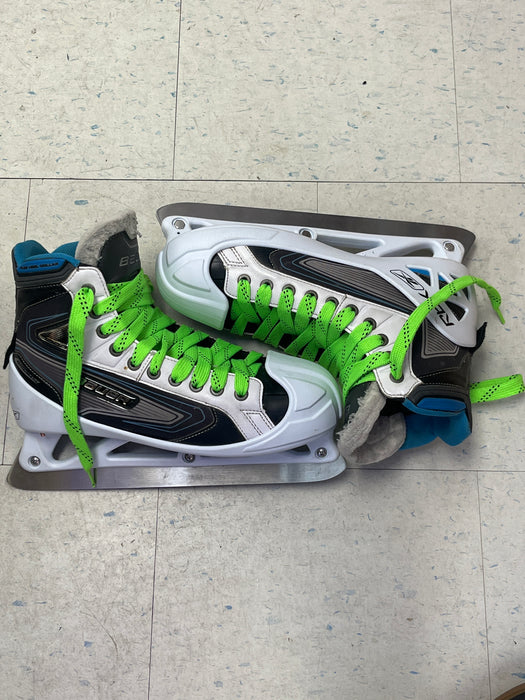 Used Bauer Reactor 7000 Size 9.5 Goal Skates