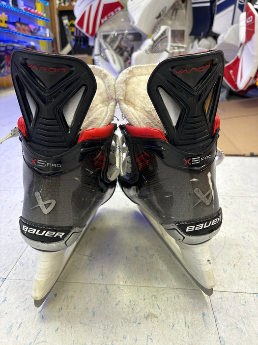 Used Bauer Vapor X5 Pro Size 7.0 Fit 1 Senior Skates