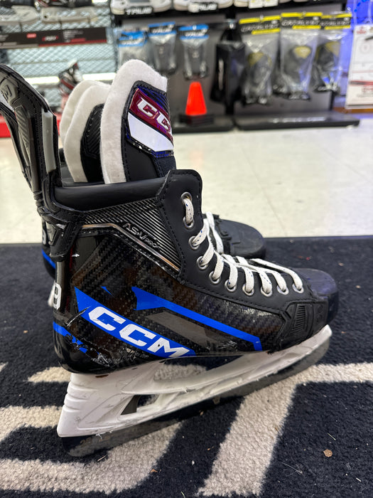 Used CCM As-V Pro NHL Leafs Pro Player Skates 7.75