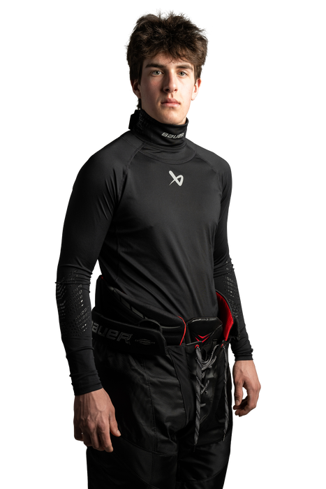 Bauer LS Cut-Resistant Neck Protect Base Layer Youth