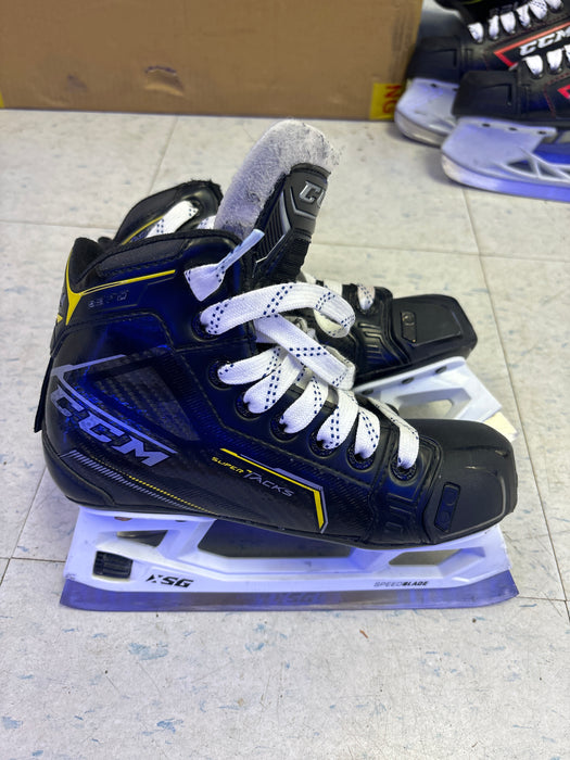 Used CCM SuperTacks Size 1.5D Goal Skates