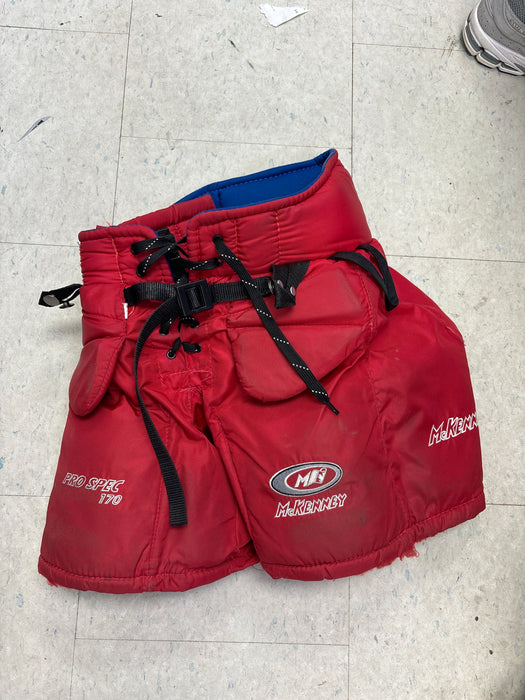 Used McKenney Pro Spec 170 Youth Large Goalie Pants