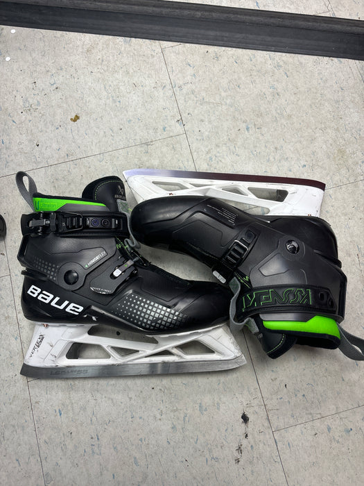 Used Bauer Konekt Size 7.0 Goal Skates