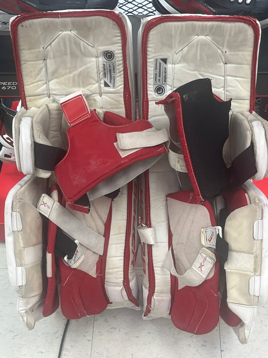 Used Bauer Vapor X700 28+1 Goal Pads