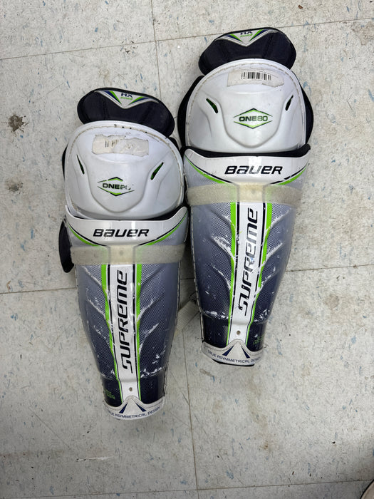 Used Bauer Supreme One80 10” Shin Guards