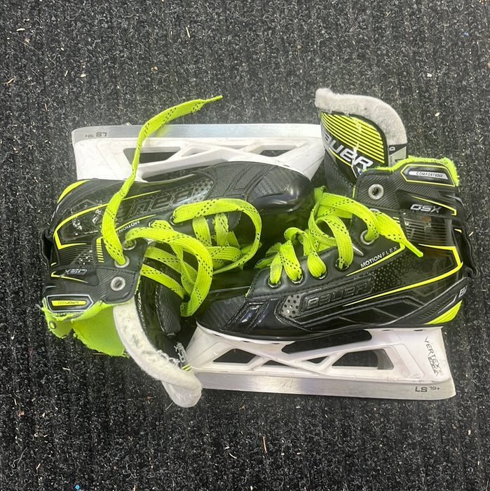 Used Bauer GSX Size 1 Goal Skates — Crow's Sports Hockey