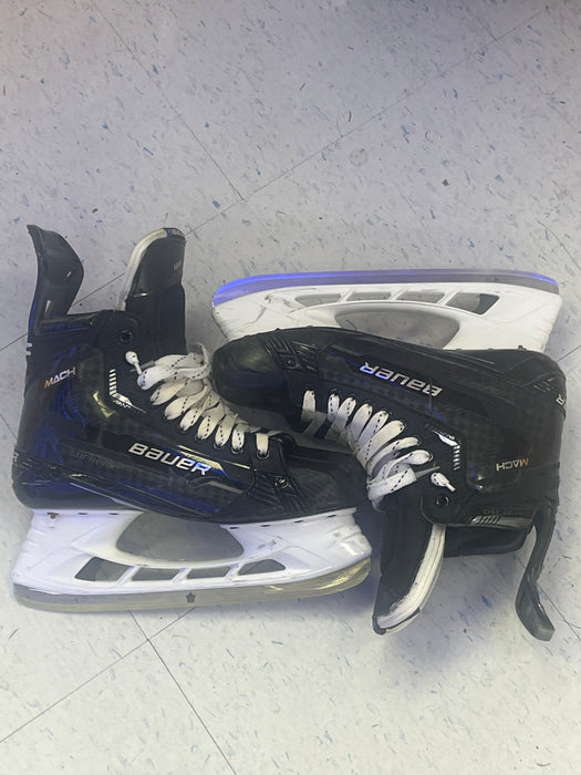 Used Bauer Supreme Mach Maple Leafs Pro Stock - D.Kampf - Size 10EE Skates