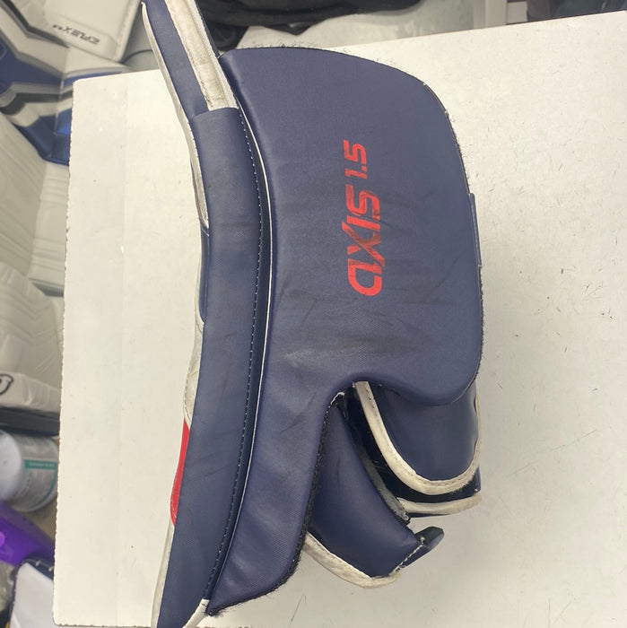 Used CCM Axis 1.5 Junior Catcher and Blocker Set